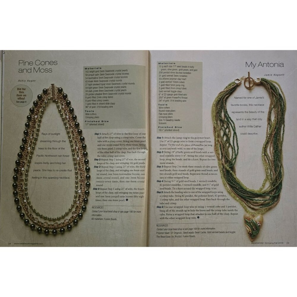 Stringing Magazine Fall 2005 150 Designs And How To Create Them - Picture 9 of 15
